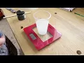 How to make a table. Live edge modern epoxy desk.