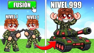 FUSIONÉ mi EJÉRCITO para SORPRENDER A MIS AMIGOS en Roblox!