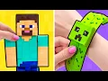 Download Lagu Real Life Minecraft?! Let’s Craft to Survive! 🧠 10 Cool DIYs