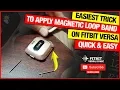 Easiest Trick To Apply Magnetic Milanese Loop Band On Fitbit Versa 3 2 Lite