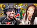 NBA 2K26 but my CRUSH talks while I play...😂 *HILARIOUS*