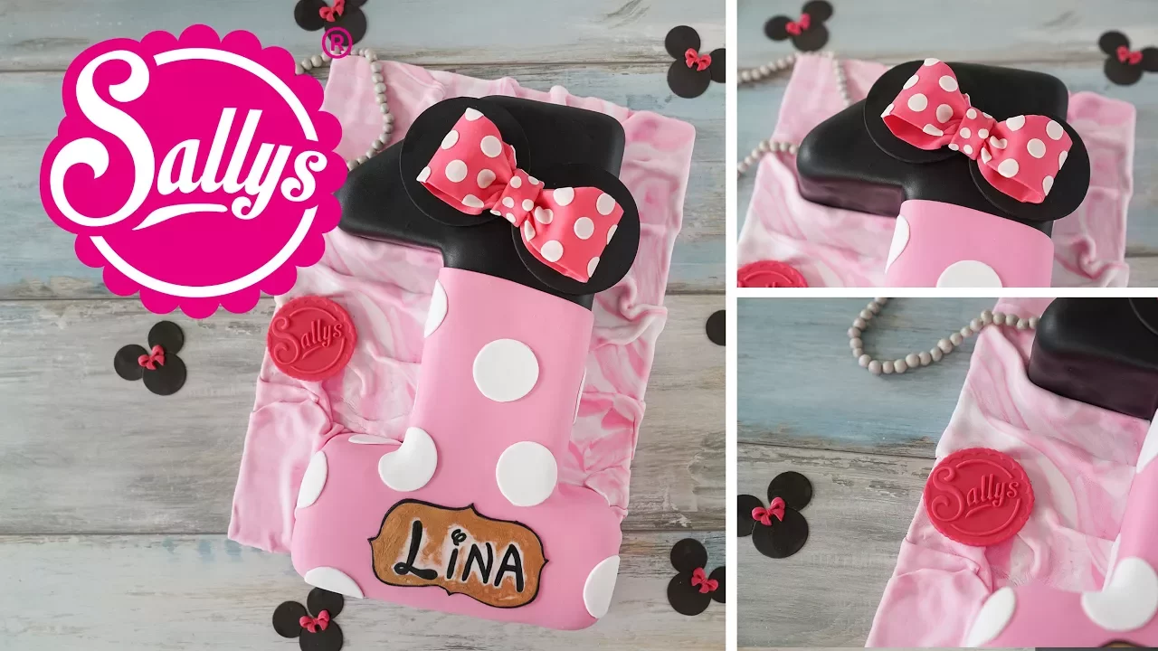 
          
          
          
            
            Geburtstagstorte Zahl 1 / Minnie Mouse Torte backen / Sallys Welt
          
        . 