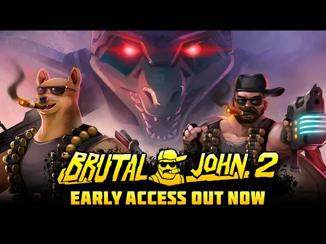 Brutal John 2 Early Access Launch Trailer
