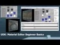 UDK Material Editor Beginner Basics Tutorial