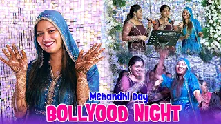 BOLLYWOOD NIGHT CELEBRATION ❤️ MEHNDI DAY | PULLOTHI