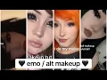 ALT EMO MAKEUP TUTORIAL PART 1 TIKTOK COMPILATION