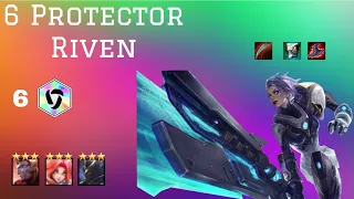 6 Protector w/ Riven | TFT | Teamfight Tactics Galaxies