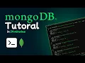 Learn Your First Database MongoDB Tutorial in 24 Minutes