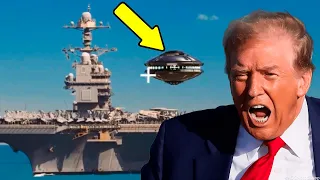 ТО ЧТО СКРЫВАЛ ТРАМП ВЕСЬ МИР УВИДЕЛ ,тайное оружие США или НЛО?