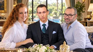 شاهد جوله داخل قصر الملك محمد السادس وزوجته الأميرة لالة سلمي وابنائهم من الخارج والداخل ماشاء الله