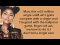 Nicki Minaj - Truffle Butter [Verse - Lyrics] still the highest selling femalerecordfortherecord