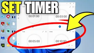 How To Set Timer on Laptop PC Windows 11
