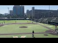 Fielding from the area code baseball tryouts