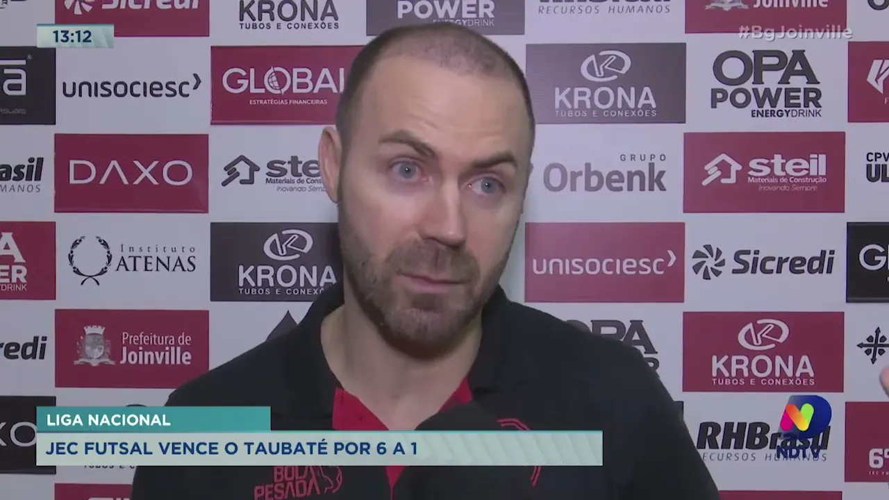 Liga Nacional: Jec Futsal vence o Taubaté por 6 a 1