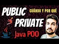 PUBLIC and PRIVATE in Java When and Why