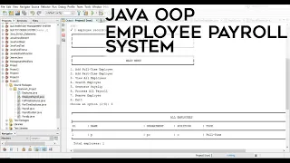 Employee Payroll System - Java OOP Project