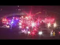Sanitation Truck Slams Into Belt Parkway Overpass