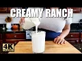 How to make THE BEST HOMEMADE CREAMY RANCH RECIPE FROM SCRATCH Views on the road
