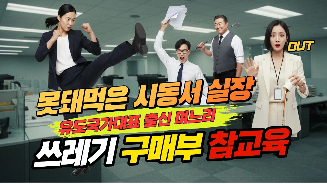 창고에 깡패를 보낸 건 밖이 아니었다 — 상무 첫날, 그녀가 구매부를 뒤집었다