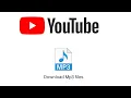 Lagu Download Mp3 files from YouTube on Android