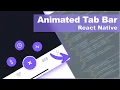ANIMATED Tab Bar Navigation in React Native