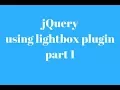 jquery plugin lightbox part 1