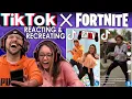 TIK TOK x FORTNITE EMOTE ROYALE CONTEST FGTEEV Reacting Recreating Unique Dances