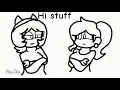 Cj x Ruby fnf Hi Stuff meme original meme starlight mayhem