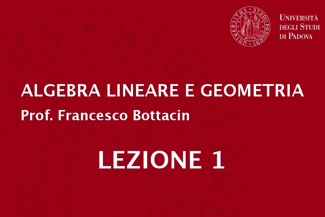 Lezione 1