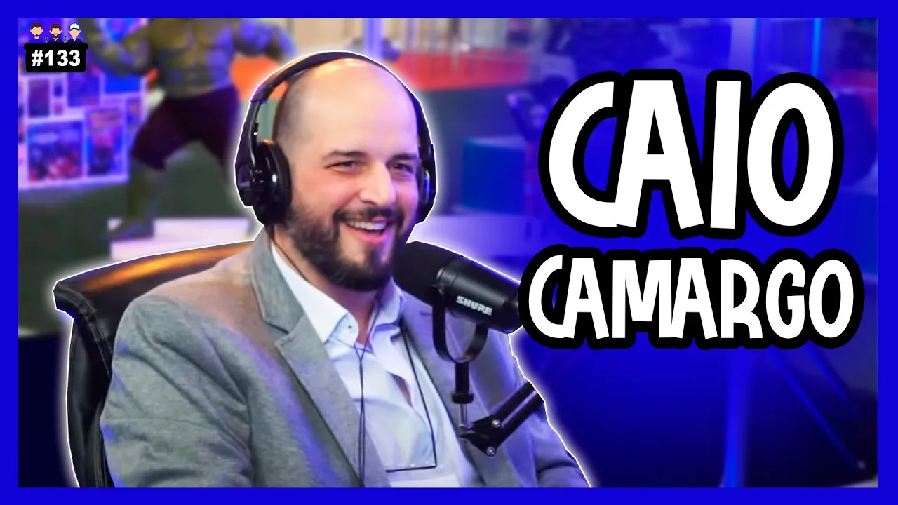Caio Camargo - Escritor - Colunista - Palestrante - Diretor Linx  - Podcast 3 Irmãos NA ABRIN #133