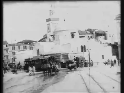 1383 - Alexandre Promio - Départ de la place du Gouvernement à Alger ( 1903 )