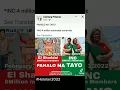 Download Lagu El Shaddai (8M members) \u0026 INC (3M members) Endorse BBM-Sara //#Halalan2022