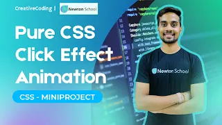 Button Ripple Effect on Click Using CSS3 CSS Mini-Project E-07 Step by Step Tutorial