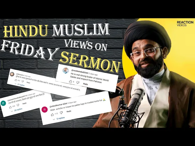 ⁣Hindu Muslim Views on Friday Sermon of Aytullah Khamenai |