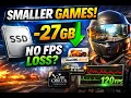 Game Compressor - Reduce game size without compromising anything