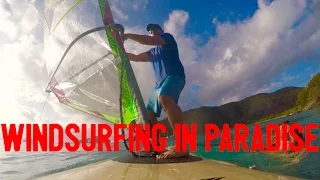 WINDSURFING IN PARADISE! St. John, USVI – Chase the Story 24