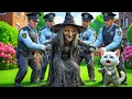 Lagu 😱 Oh My God! The Witch Broke into The Kitten's House, But The Police Caught Her! | AI Cat Story