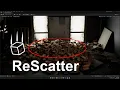 ReScatter Plugin For Unreal Engine - Scatter Mesh Physically