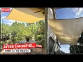 Didn t Expect THIS Much Cooling SUNNY GUARD Shade Sail Review