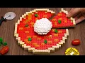 Download Lagu EPIC LEGO Pizza Burrata Challenge 🍕 GIANT Cheesy Pizza Build \u0026 Cook | Best of LEGO Stop Motion ASMR