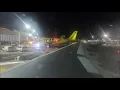 FULL NIGHT FLIGHT Los Angeles LAX Santa Ana SNA Spirit Airlines Airbus A319-132