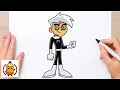How To Draw Danny Phantom Easy Drawing Tutorial