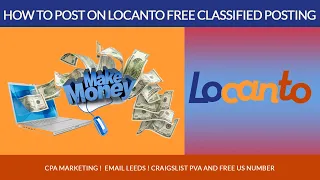 How To Post On Locanto Free Classified Posting CPA Marketing And Free US Number