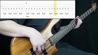 The Cranberries - Dreams (Bass Only) (Play Along Tabs In Video)