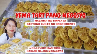 1/4 KILO FLOUR GANITONG KADAME NA ANG MAGAGAWA | YEMA TART PANG NEGOSYO | Tipid Tips atbp