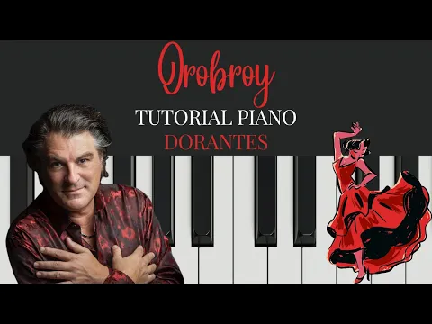 Download MP3 Tutorial piano: Orobroy. Flamenco. Versión simplificada paso a paso. Nivel 3/5.