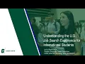 Understanding What the International Student Job Search Looks Like