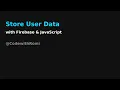 Firebase Registration with HTML JavaScript - Save User Data to Realtime Database