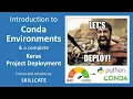 Conda Environments 2022 Flask Deployment GitHub Sentiment Analysis Python App