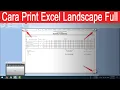 Download Lagu cara print excel landscape full